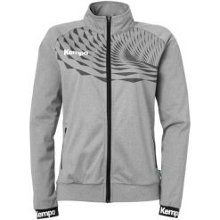 Damska bluza dresowa z poliestru Kempa Wave 26. Szare bluzy damskie Kempa, xs, bez wzorów, z dresówki, bez ramiączek, bez kaptura. Za 246.50 zł.
