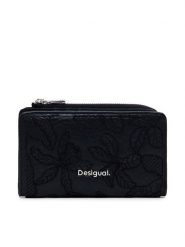 Desigual Portfel 25SAYP52 Czarny. Czarne portfele damskie Desigual, ze skóry. Za 129.99 zł.