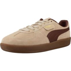 Buty PUMA YELLOW PALERMO Beżowy. Brązowe buty zimowe męskie Puma, bez wzorów, ze skóry, bez obcasa, bez zapięcia. Za 330.99 zł.