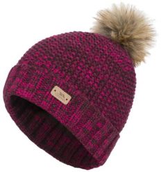 Trespass Kellisa - damska czapka z pomponem One size. Brązowe czapki damskie 2117 OF SWEDEN, z aplikacjami, z dzianiny. Za 151.99 zł.