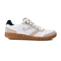 Buty męskie Joma C.Mundial. Białe buty zimowe męskie Joma, bez wzorów, bez obcasa, bez zapięcia. Za 299.99 zł.