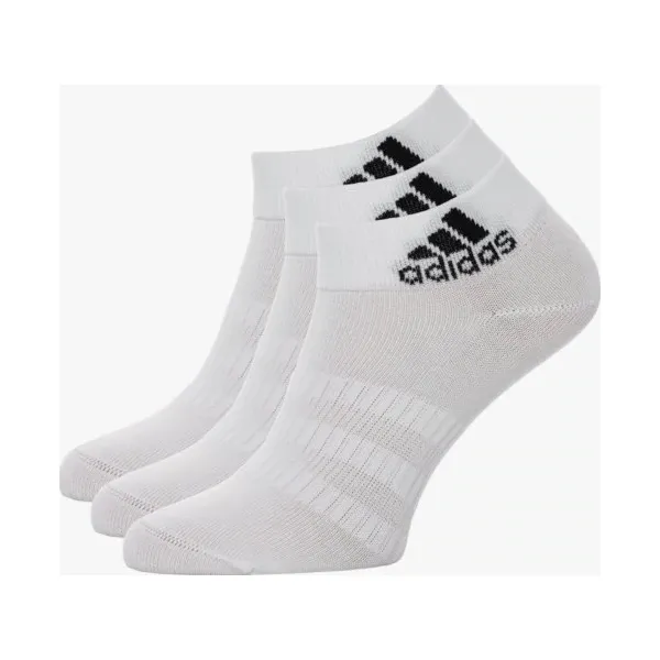 Adidas Skarpety Light Ank 3Pp , biały, rozmiar S. Białe skarpetki damskie Adidas, z aplikacjami, z bawełny. Za 39.99 zł.