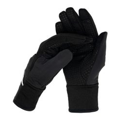 Rękawiczki trekkingowe Smartwool Active Fleece Wind Mitten. Czarne rękawiczki damskie Smartwool, bez wzorów. Za 219.99 zł.