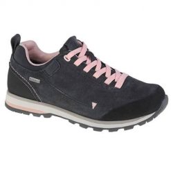 Buty trekkingowe damskie CMP Elettra Low. Czarne obuwie trekkingowe damskie CMP, z gumy, bez zapięcia. Za 399.00 zł.