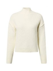 Marie Lund sweter z dzianiny z zawartością wełny Kobiety biały, M. Białe swetry nierozpinane damskie Marie Lund, m, bez wzorów, z dzianiny, bez kołnierzyka, bez ramiączek. Za 249.95 zł.