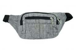 Saszetka-Nerka, Szara, Regulowany Pasek, Sportowa, Na Biodro, Pako Jeans. Szare saszetki i nerki męskie Pako Jeans, bez wzorów, z jeansu. Za 45.00 zł.