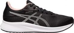 Buty damskie do biegania Asics Patriot 13 czarno-różowe 1012B312 003 36. Czarne obuwie sportowe damskie Asics, bez wzorów, bez zapięcia, do biegania. Za 391.28 zł.