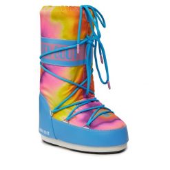 Śniegowce Moon Boot. Niebieskie śniegowce damskie Moon Boot, bez zapięcia. Za 949.99 zł.