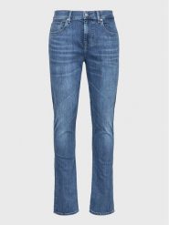 7 For All Mankind Jeansy Slimmy Tapered JSMXC120TO Niebieski Slim Tapered Fit. Niebieskie jeansy męskie 7 for all mankind, z bawełny. Za 549.99 zł.