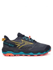 Mizuno Buty do biegania Wave Mujin 11 J1GJ2570 Czarny. Czarne buty sportowe męskie Mizuno, bez wzorów, z materiału, bez zapięcia, do biegania. Za 549.99 zł.