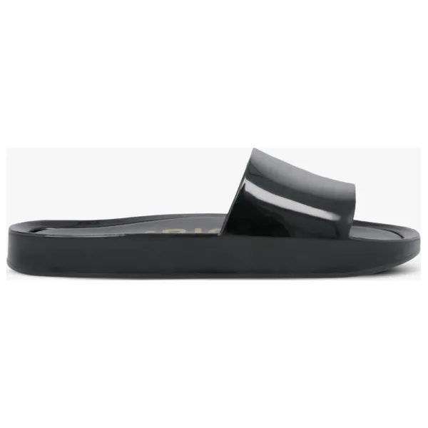 Symbiosis Klapki Ines buty damskie, czarny, rozmiar 6,5. Czarne klapki damskie Symbiosis, bez wzorów, z syntetyku, klasyczne, bez obcasa, bez zapięcia. W wyprzedaży za 59.99 zł.