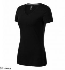 MALFINI Action V-neck - ADLER - Action V-neck - Koszulka damska, 180 g/m, 95 % bawełna, 5 % elastan czarny S. Czarne bluzki damskie MALFINI, m, bez wzorów, z bawełny, bez kołnierzyka, bez ramiączek. Za 34.15 zł.