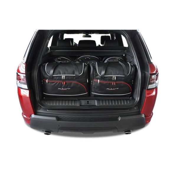 Torby Do Bagażnika Land Rover Range Rover Sport 2013-2022 5Szt Kjust. Czarne torby podróżne damskie KJUST, bez wzorów. Za 1,542.00 zł.