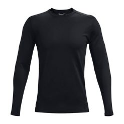Koszulka termoaktywna męska Under Armour Tactical Crew CGI Base. Czarne bluzy męskie Under Armour, m, bez wzorów, sportowe, bez ramiączek, bez kaptura. Za 179.99 zł.