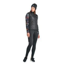 Legginsy ocieplane do biegania damskie Nessi Sportswear. Czarne legginsy damskie NESSI SPORTSWEAR, bez wzorów. W wyprzedaży za 399.00 zł.