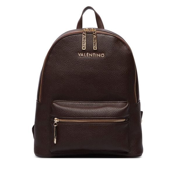 Plecak Valentino. Brązowe plecaki damskie Valentino, bez wzorów. Za 749.99 zł.