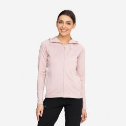 Bluza damska VIKING Birger Lady rozpinana z kapturem. Czerwone bluzy damskie Viking, l, bez wzorów, z elastanu, sportowe, bez ramiączek, z kapturem. Za 349.90 zł.