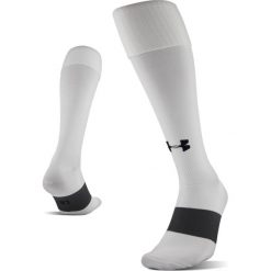 Under Armour Soccer Solid Skarpetki Biały. Białe skarpety męskie Under Armour, bez wzorów, z elastanu. Za 51.95 zł.