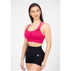 Whitney Bezszwowe Biustonosz sportowy - Różowy. Czerwone bielizna sportowa damska GORILLA WEAR, l, bez wzorów. Za 190.00 zł.