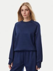 Adidas Bluza Soft Lux Winter Knit KS7914 Niebieski Loose Fit. Niebieskie bluzy damskie Adidas, xs, bez wzorów, z syntetyku, bez ramiączek, bez kaptura. Za 298.99 zł.