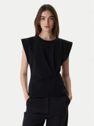 BOSS T-Shirt 50554276 Czarny Regular Fit. Czarne t-shirty damskie Boss, m, bez wzorów, z bawełny, bez kołnierzyka, bez ramiączek. Za 399.99 zł.