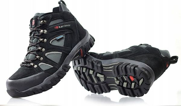Buty trekkingowe męskie Karrimor BUTY TREKKINGOWE KARRIMOR K748 BLC MĘSKIE uniwersalny. Trekkingi męskie Karrimor, bez zapięcia. Za 269.99 zł.