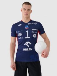 4F Koszulka meczowa replika wyjazdowa z sezonu 2024/25 męska 4F x Zaksa Kędzierzyn Koźle - Kurek - multikolor 3XL. Koszulki sportowe męskie 4F, m, bez wzorów, z dzianiny, bez ramiączek, na fitness i siłownię. Za 219.99 zł.