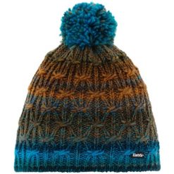 Czapka Eisbar Anka Pompon MÜ. Brązowe czapki damskie Eisbar, bez wzorów, sportowe. Za 269.90 zł.