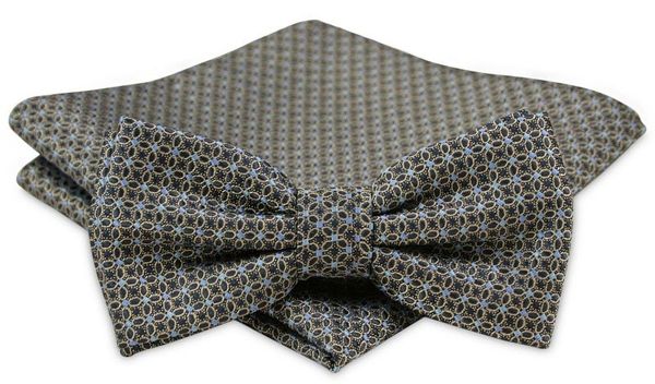 Modna Mucha Męska - Alties - Oryginalny Wzór. Krawaty i muchy Alties, bez wzorów, eleganckie. Za 54.00 zł.