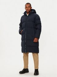 Tommy Hilfiger Płaszcz zimowy MW0MW37368 Granatowy Regular Fit. Niebieskie płaszcze męskie Tommy Hilfiger, na zimę, m, bez wzorów, z syntetyku, bez kołnierzyka, bez kaptura. Za 1,259.00 zł.