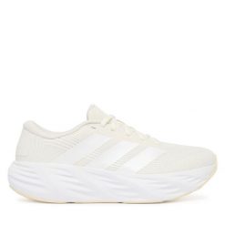 Buty do biegania adidas. Białe obuwie sportowe damskie Adidas, bez wzorów, bez zapięcia, do biegania. Za 239.99 zł.