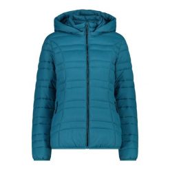 Kurtka damska turystyczna CMP 34K3136. Niebieskie kurtki sportowe damskie CMP, xs, bez wzorów, bez ramiączek, bez kaptura. Za 506.50 zł.