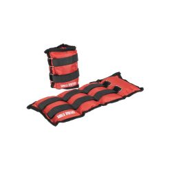 Obciążniki od 0,5 do 5 kg na kostki i nadgarstki na ręce Gorilla Sports. Czarne piżamy męskie GORILLA SPORTS, uniwersalny, bez wzorów, z materiału, bez kołnierzyka, bez ramiączek. Za 49.99 zł.