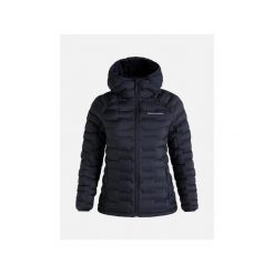 Kurtka Peak Performance Damska Argon Light Hood Jacket. Czarne kurtki sportowe damskie Peak Performance, na zimę, l, bez wzorów, bez ramiączek, bez kaptura, narciarskie. W wyprzedaży za 1,019.00 zł.