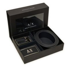 Pasek Męski Armani Exchange. Czarne paski męskie Armani Exchange. Za 559.99 zł.