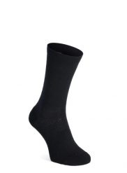 Skarpety rowerowe Mons Royale Atlas Crew Sock. Czarne skarpetki damskie Mons Royale, bez wzorów, z elastanu. Za 81.39 zł.