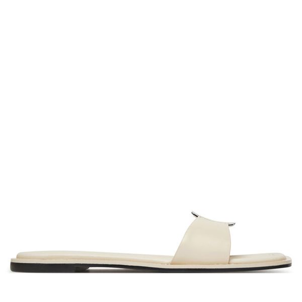 Klapki Calvin Klein. Klapki damskie Calvin Klein, bez wzorów, bez obcasa, bez zapięcia. Za 259.99 zł.