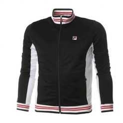 Bluza sportowa męska Fila Ole Functional Classic Retrolook. Czarne bluzy sportowe męskie Fila, m, bez wzorów, bez kaptura. Za 489.99 zł.