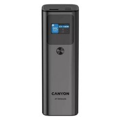 Canyon Powerbank PB-2010 TFT 27000 mAh 97.2Wh PD140W QC 3.0 szary. Szare powerbanki . Za 349.00 zł.