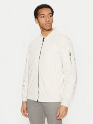 Guess Kurtka bomber M5RL02 WGU82 Écru Regular Fit. Kurtki męskie Guess, m, z aplikacjami, z syntetyku, bez kaptura. Za 369.99 zł.