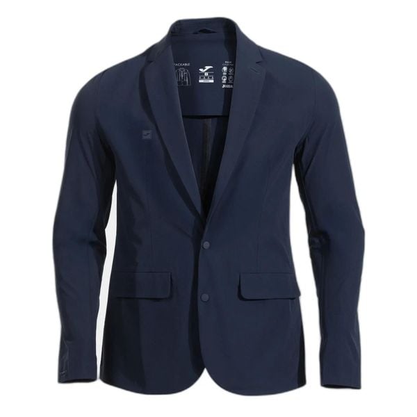 Marynarka Joma Resort. Niebieskie garnitury męskie Joma, m, bez wzorów, z materiału, klasyczne, bez kołnierzyka, bez ramiączek. Za 421.00 zł.