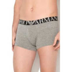 Bokserki EA7 Emporio Armani. Szare bokserki męskie EA7, bez wzorów, z bawełny. Za 191.70 zł.