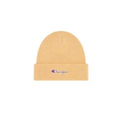 Czapka dla dorosłych Champion Beanie. Brązowe czapki damskie Champion, na zimę, bez wzorów, z poliesteru. Za 73.00 zł.