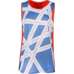 Fornarina Ladies T-Dyan1 Królewski T-Shirt (rozmiar M). T-shirty damskie Fornarina, m, bez wzorów, bez kołnierzyka, bez ramiączek. W wyprzedaży za 92.00 zł.