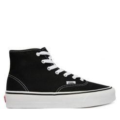 Tenisówki Vans. Czarne trampki męskie Vans, bez wzorów, bez zapięcia, vans authentic. Za 369.99 zł.