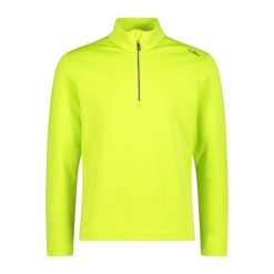 Pulower CMP Stretch Performance. Żółte bluzy męskie CMP, na zimę, bez wzorów, sportowe, bez ramiączek, bez kaptura. Za 286.50 zł.