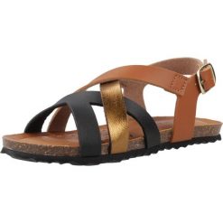 Sandały GEOX J SANDAL CHILENE GIR Brązowy. Brązowe sandały męskie Geox, na lato, bez wzorów, z syntetyku, bez zapięcia. Za 156.99 zł.