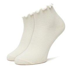 Skarpety krótkie DeeZee. Białe skarpetki damskie DeeZee, bez wzorów. Za 14.99 zł.