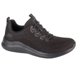 Buty sportowe damskie, Ultra Flex 2.0 - Lite-Groove. Czarne obuwie sportowe damskie Skechers, bez wzorów, bez zapięcia. Za 299.99 zł.