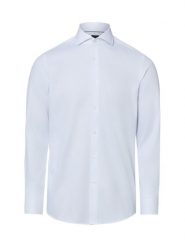 BOSS koszula biznesowa Mężczyźni Slim Fit Bawełna (100%) biały, 43. Białe koszule męskie Boss, m, bez wzorów, z bawełny, biznesowe, bez kołnierzyka, bez ramiączek. Za 379.95 zł.